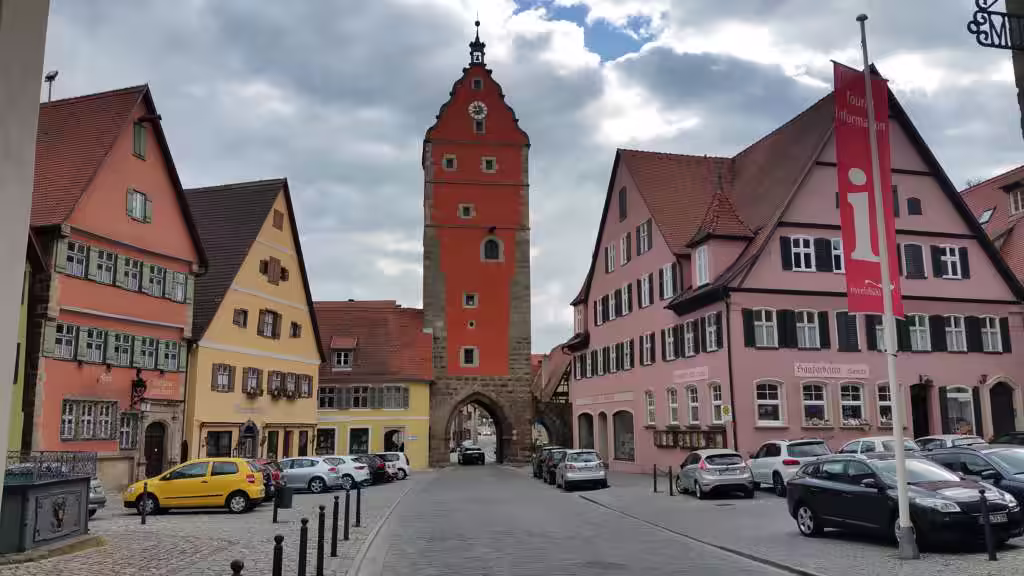 Dinkelsbühl Altstadt Fachwerkhäuser