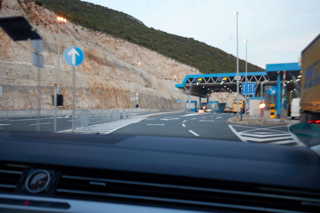 Küstenstrasse nach Dubrovnik Kroatien